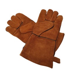 Brown Leather Work Gloves
