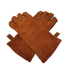 Brown Leather Work Gloves