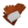 Brown Leather Work Gloves